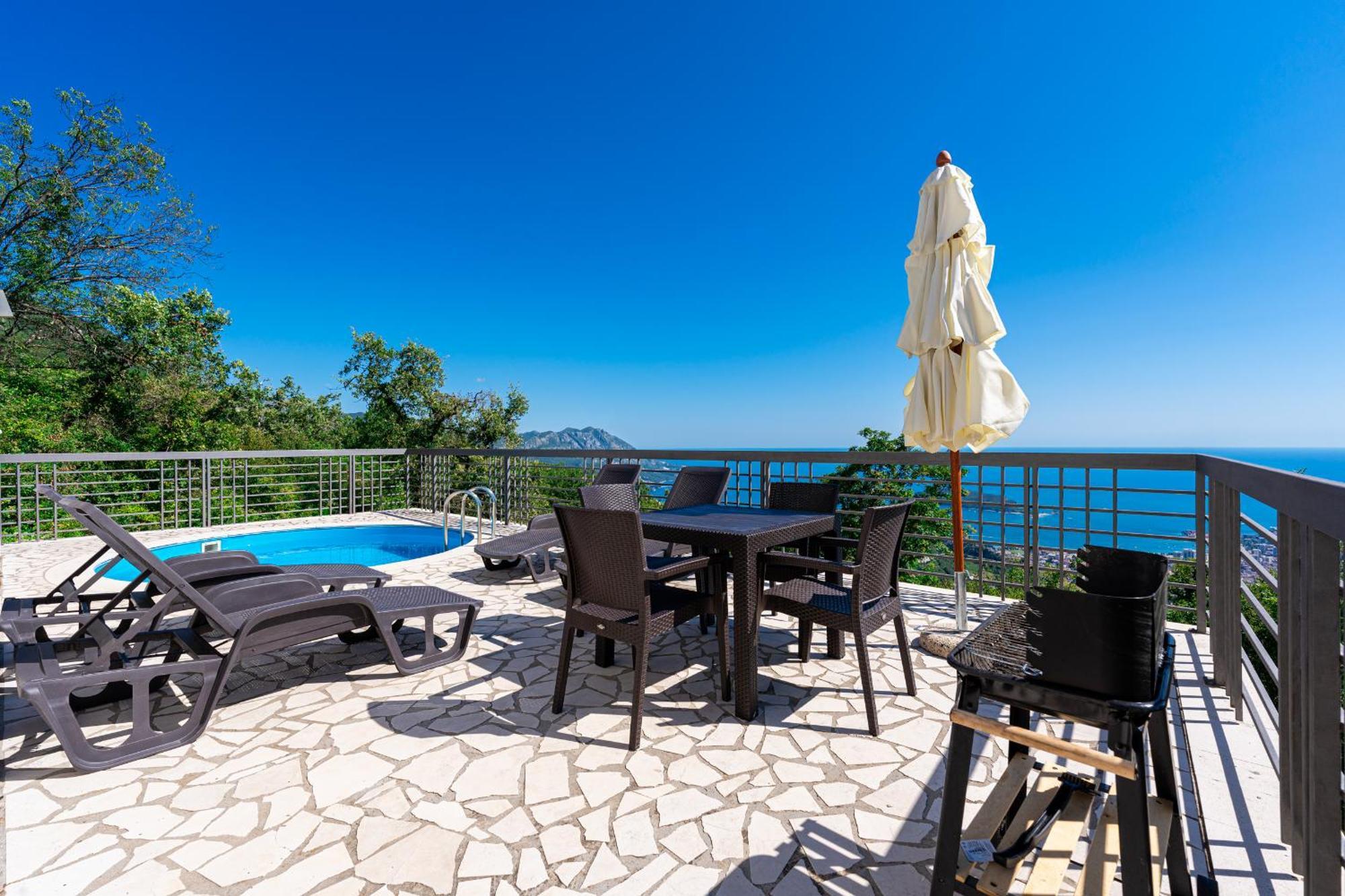 Villas Monte Hill Будва Екстер'єр фото